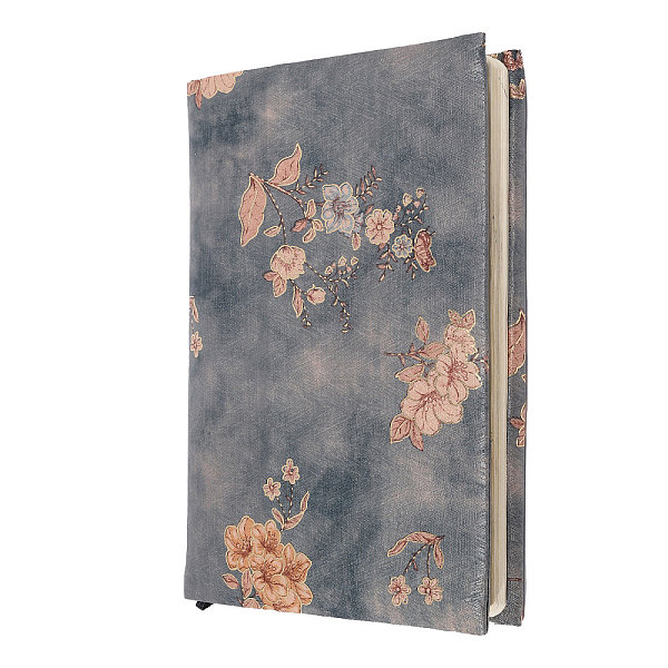 

PandaHall Flower Pattern Polyester Fiber Book Cover, Rectangle, 210x160x8mm Polyester Rectangle