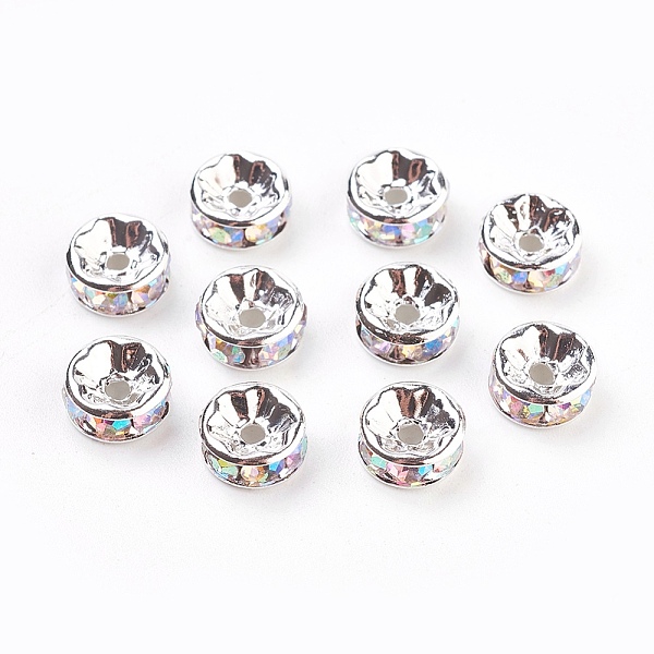Brass Rhinestone Sp… - image