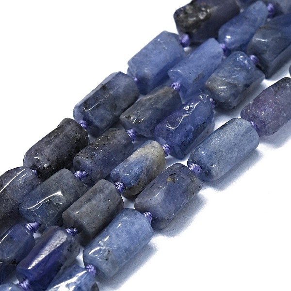 

PandaHall Natural Tanzanite Beads Strands, Nuggets, 6~12x6~7mm, Hole: 0.8mm, about 26~35pcs/strand, 15.55''~16.14''(39.5~41cm) Tanzanite...