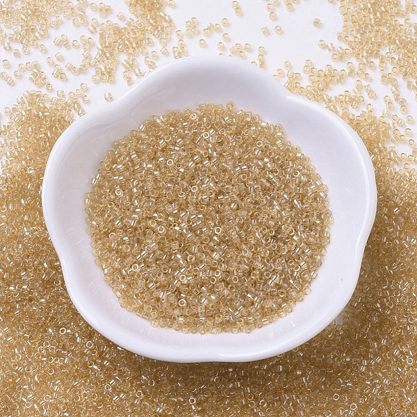 

PandaHall MIYUKI Delica Beads, Cylinder, Japanese Seed Beads, 11/0, (DB0101) Light Smoky Topaz Gold Luster, 1.3x1.6mm, Hole: 0.8mm, about...