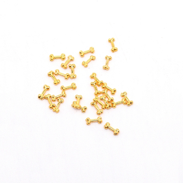

PandaHall Alloy Cabochons, for DIY Crystal Epoxy Resin Material Filling, Bone, Golden, 7x3x1.3mm Alloy Others