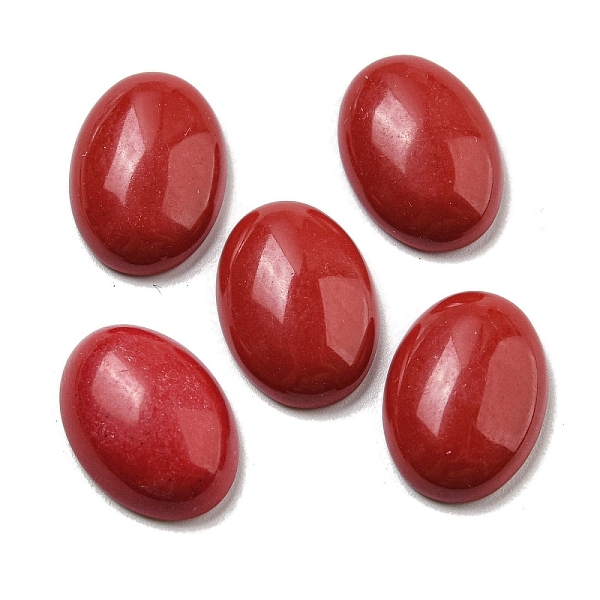 

PandaHall Synthetic Coral Cabochons, Oval, 18x13x5~5.5mm Synthetic Coral Oval