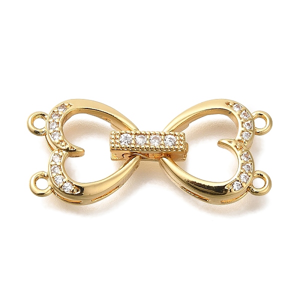 Brass Micro Pave Cl… - image