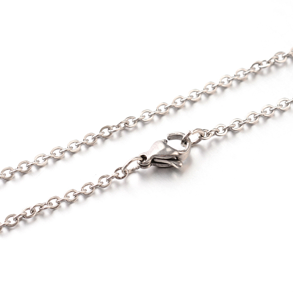 304 Edelstahl-Kabelkette Bildende Halskette
