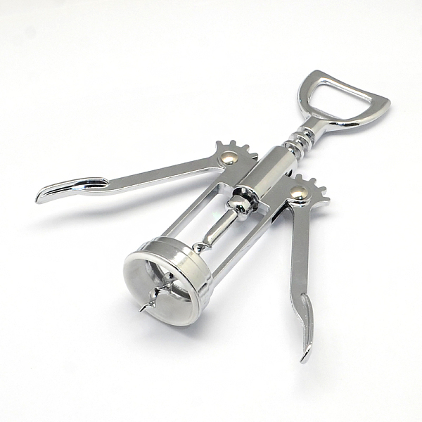 

PandaHall Multifunctional Zinc Alloy Wine Bottle Openers, Platinum, 160x58x35mm Alloy Others