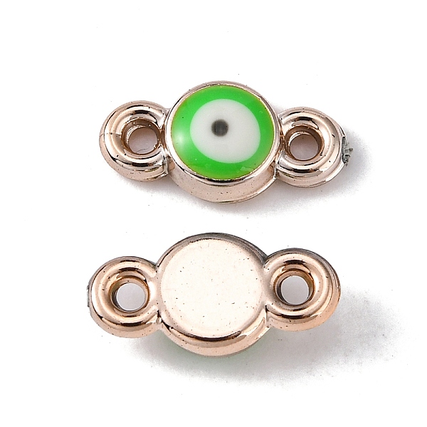 

PandaHall CCB Enamel Links, Evil Eye, Lime Green, 14x7x3.5mm, Hole: 1.8mm Plastic Evil Eye