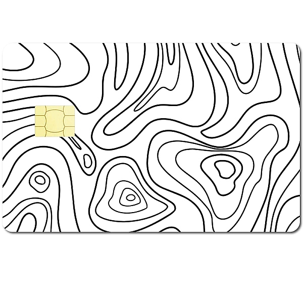 

PandaHall PVC Plastic Waterproof Card Stickers, Self-adhesion Card Skin for Bank Card Decor, Rectangle, Others, 186.3x137.3mm Plastic Others