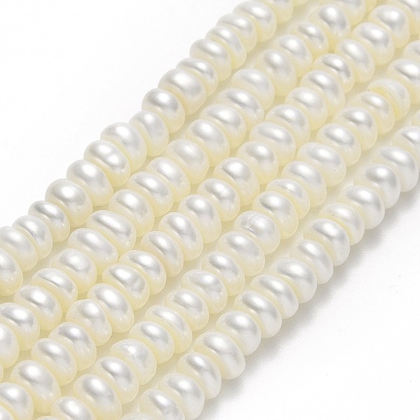 

PandaHall Natural Cultured Freshwater Pearl Beads Strands, Round, Linen, 4.5~5x4.5~5x2.5mm, Hole: 0.5mm, about 141~143pcs/strand..., Brown