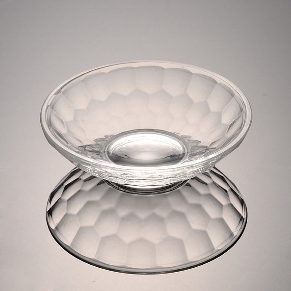 

PandaHall Faceted Bowl Glass Jewelry Displays, Clear, 95x28mm Glass Clear