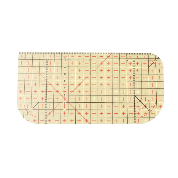 

PandaHall Hot Ironing Measuring Ruler, High Temperature Resistance Ironing Iron Rulers, Sewing Measuring Handmade Tool, Yellow, 20x10x0.05cm...