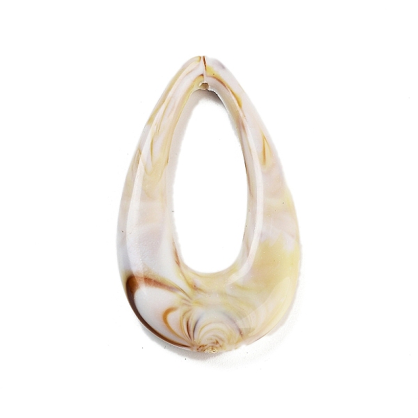 

PandaHall Acrylic Pendants, Teardrop, Pale Goldenrod, 45x25.2x6mm, Hole: 1.4mm Acrylic Teardrop