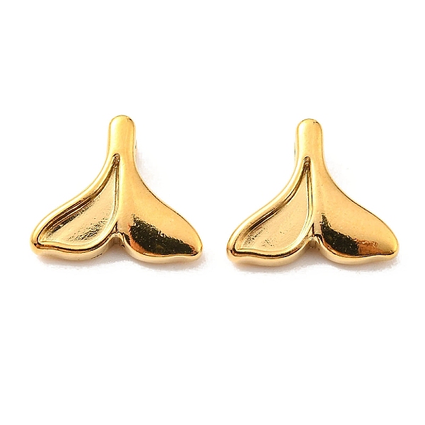 

PandaHall Vacuum Plating 304 Stainless Steel Pendants, Fishtail Charm, Golden, 13x15.5x4mm, Hole: 1.6mm 304 Stainless Steel Fish