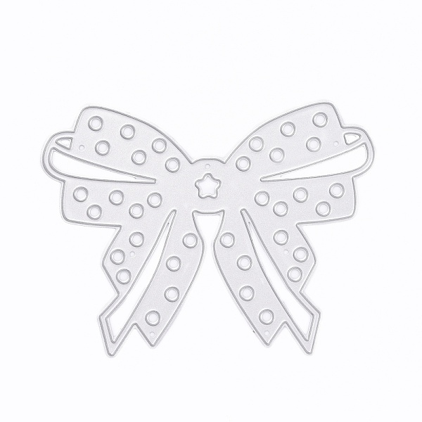

PandaHall Carbon Steel Cutting Dies Stencils, for DIY Scrapbooking/Photo Album, Decorative Embossing DIY Paper Card, Bowknot, Matte Platinum...
