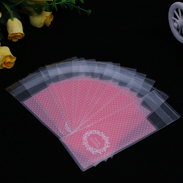 

PandaHall Rectangle Plastic Cellophane Bags, for Lipstick Packaging, Hot Pink, 13x5cm, Unilateral Thickness: 0.035mm, Inner Measure: 10x5cm...
