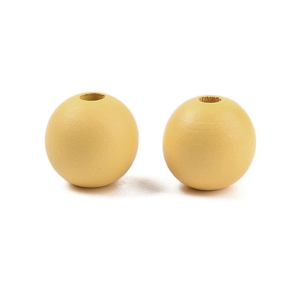 Wood European Beads - image