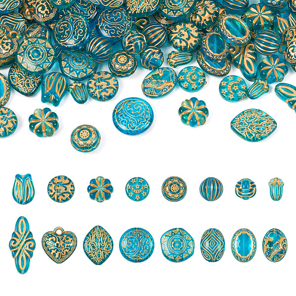 96Pcs 16 Styles Pla… - image
