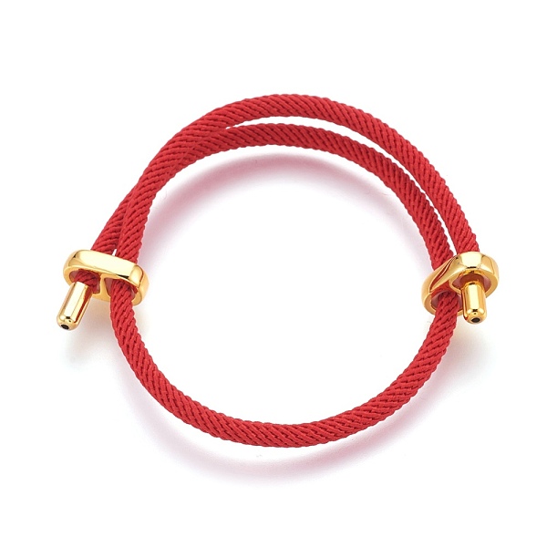 Adjustable Cotton Twisted Cord Bracelet Making