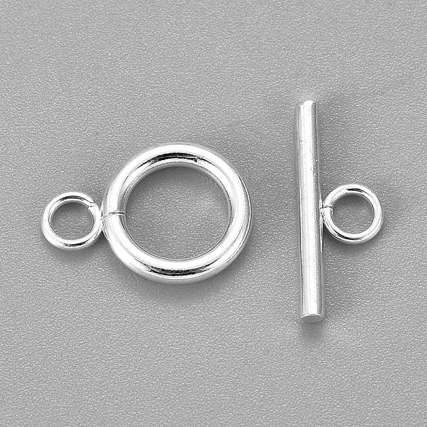 

PandaHall 304 Stainless Steel Toggle Clasps, Silver, Ring: 16x12x2mm, Hole: 2.5mm, Bar: 18x7x2mm, Hole: 3mm 304 Stainless Steel Ring