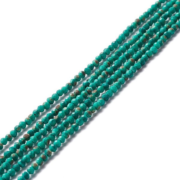 Synthetic Malachite Beads Strands