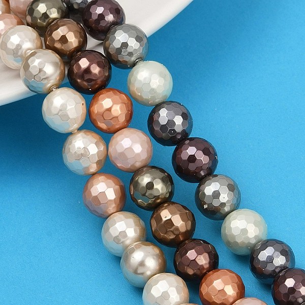 Faceted Round Shell… - image