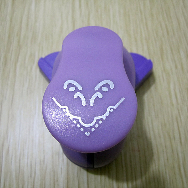 

PandaHall Embossing DIY Corner Paper Printing Card Cutter, Lilac, 83x77.5x58mm Plastic Purple