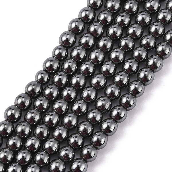 Non-Magnetic Synthetic Hematite Beads Strands