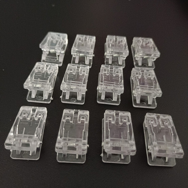 

PandaHall Transparent Acrylic Binder Paper Clips, Card Assistant Clips, Rectangle, Clear, 25x14mm Acrylic Rectangle Clear