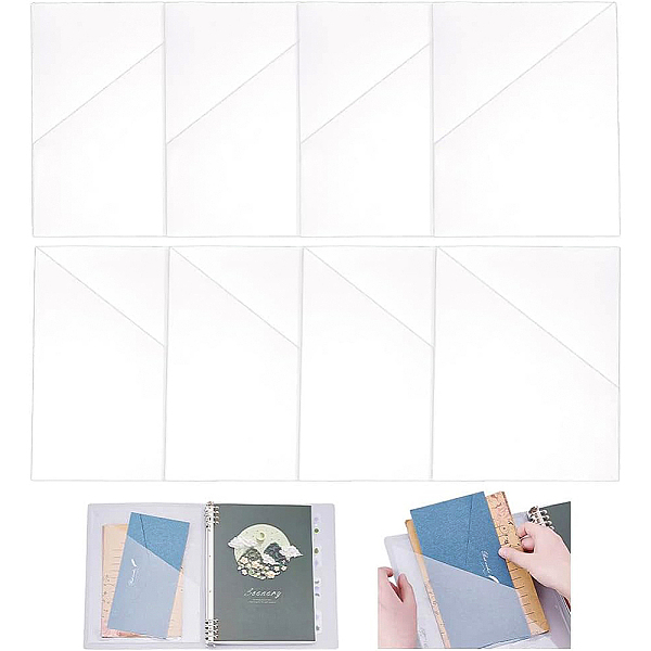 8Pcs 2 Styles Trans… - image