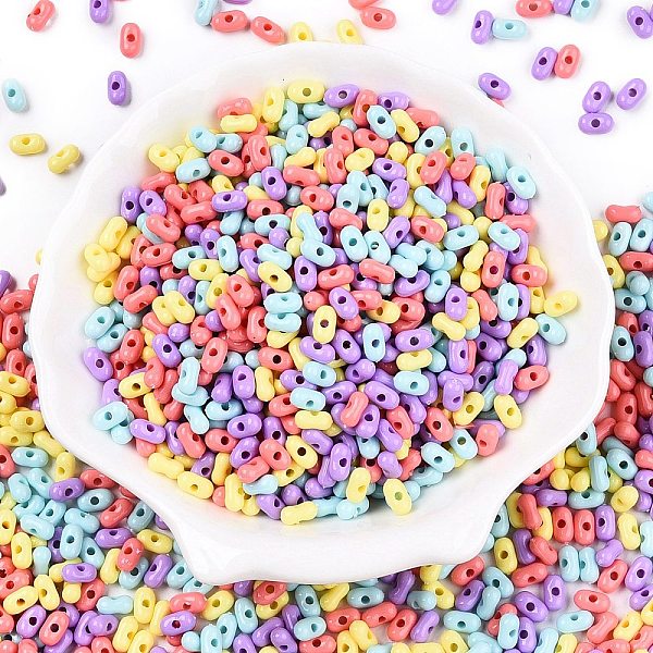 Opaque Acrylic Beads - image