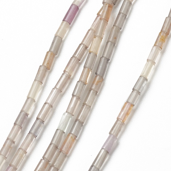 

PandaHall Natural Fluorite Beads Strands, Column, 4.3~5.6x2.3~2.5mm, Hole: 0.9mm, about 82~86pcs/strand, 14.96~17.71 inch(38~45cm) Fluorite...