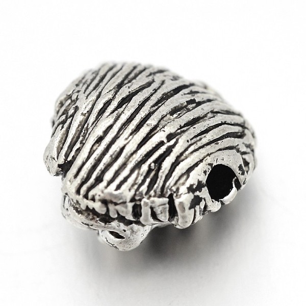 

PandaHall Tibetan Style Alloy Lion Head Beads, Antique Silver, 12x13x9.5mm, Hole: 2mm Alloy Lion
