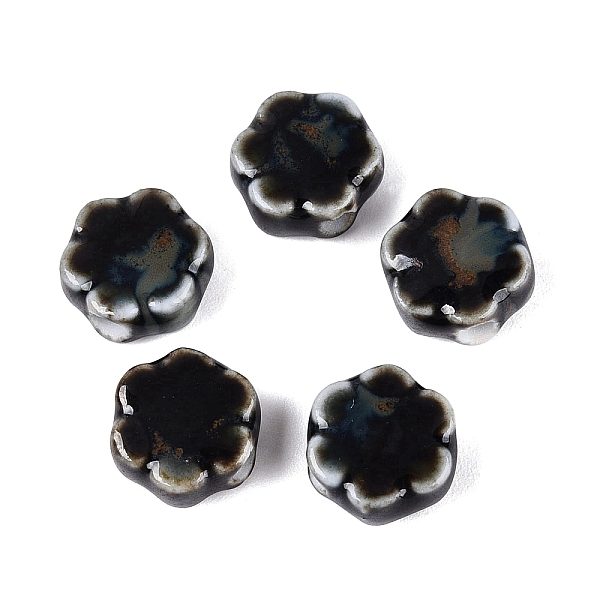 Vintage Handmade Porcelain Beads