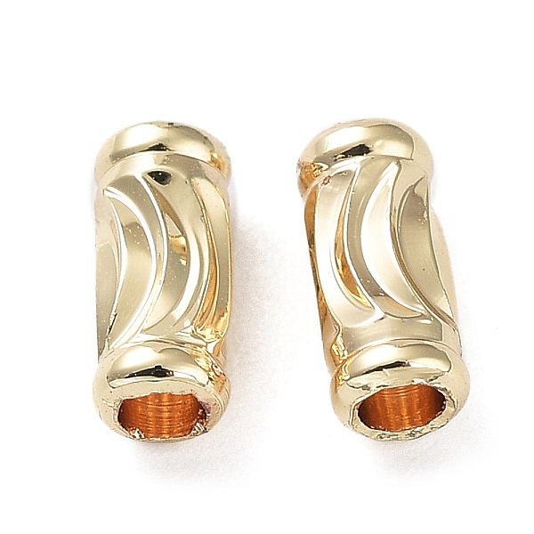 

PandaHall Rack Plating Brass Beads, Long-Lasting Plated, Cadmium Free & Lead Free, Column, Real 14K Gold Plated, 7x3mm, Hole: 2mm Brass...