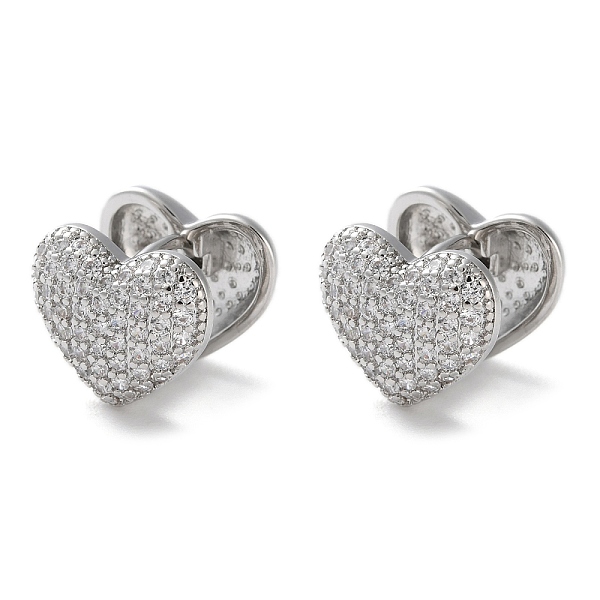 Brass Micro Pave Cl… - image