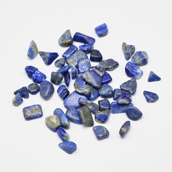 

PandaHall Natural Lapis Lazuli Chip Beads, No Hole, 1~30mm Lapis Lazuli Chip
