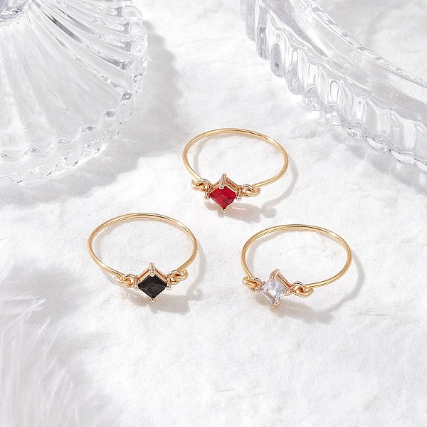 3Pcs 3 Colors Trans… - image