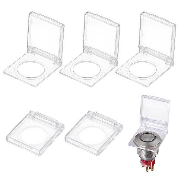 

PandaHall CHGCRAFT 5Pcs Diamond Art Light Pad Touch Button Protector Cover Plastic Light Table Switch Protector Diamond Painting Light Pad..., Clear