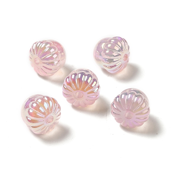 

PandaHall UV Plating Rainbow Iridescent Acrylic Beads, Acorn, Pink, 14.5x15.5mm, Hole: 3mm Acrylic Food Pink
