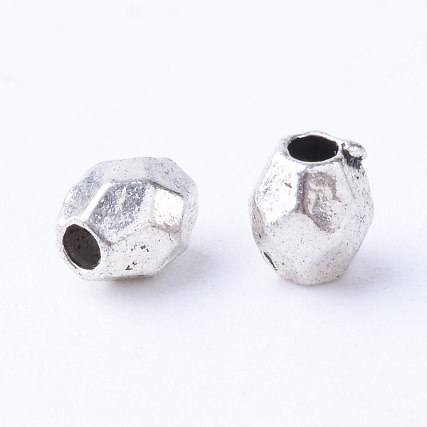 

PandaHall Tibetan Style Alloy Spacer Beads, Oval, Cadmium Free & Lead Free, Antique Silver, 4x3.5mm, Hole: 1mm, about 7600pcs/1000g Alloy...