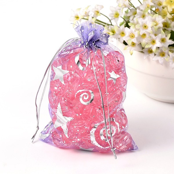 

PandaHall Organza Bags and Silk Pounches Mixed, Mixed Color, about 5~40cm wide, 7~40cm long Organza Others Multicolor