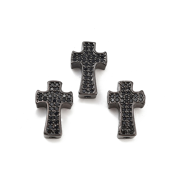 Brass Micro Pave Cl… - image