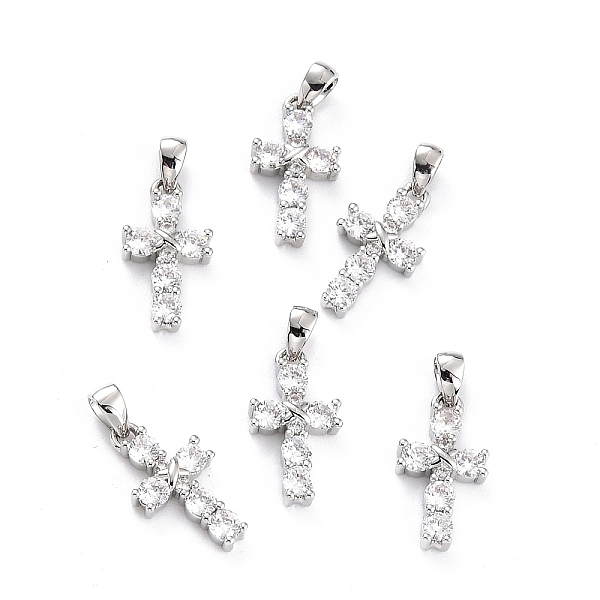 Brass Micro Pave Cu… - image