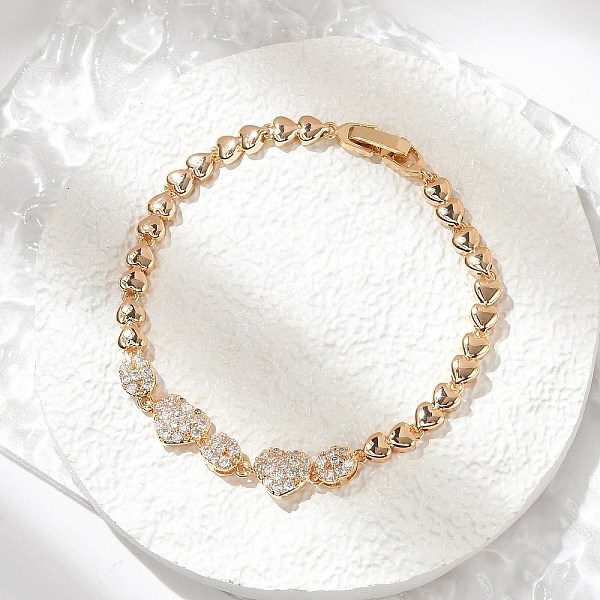 Brass Micro Pave Cu… - image