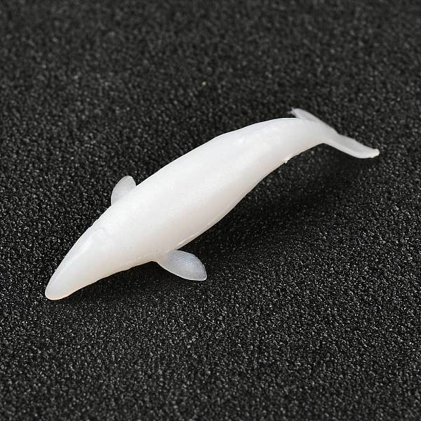 

PandaHall Whale Shaped Plastic Decorations, for DIY Silicone Molds, White, 33.5x12x7mm, Box: 40x34.5x18.5mm Plastic Fish White