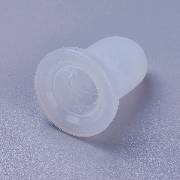 

PandaHall Silicone Molds, Resin Casting Molds, For UV Resin, Epoxy Resin Jewelry Making, Lipstick, Star-Shape, Clear, 30.5x23mm, Hole: 12mm...