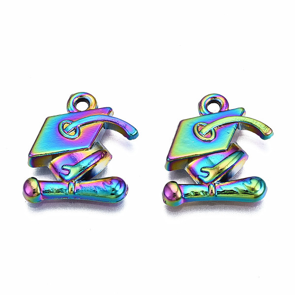 Rainbow Color Alloy Pendants