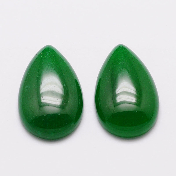 Teardrop Natural Malaysia Jade Cabochons