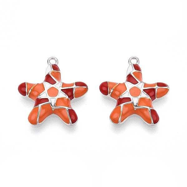 Brass Enamel Pendan… - image