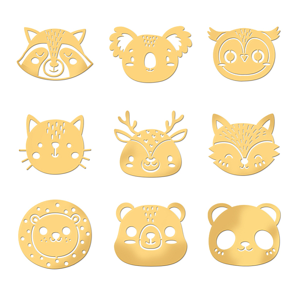

PandaHall Nickel Decoration Stickers, Metal Resin Filler, Epoxy Resin & UV Resin Craft Filling Material, Golden, Mixed Shapes, 40x40mm...