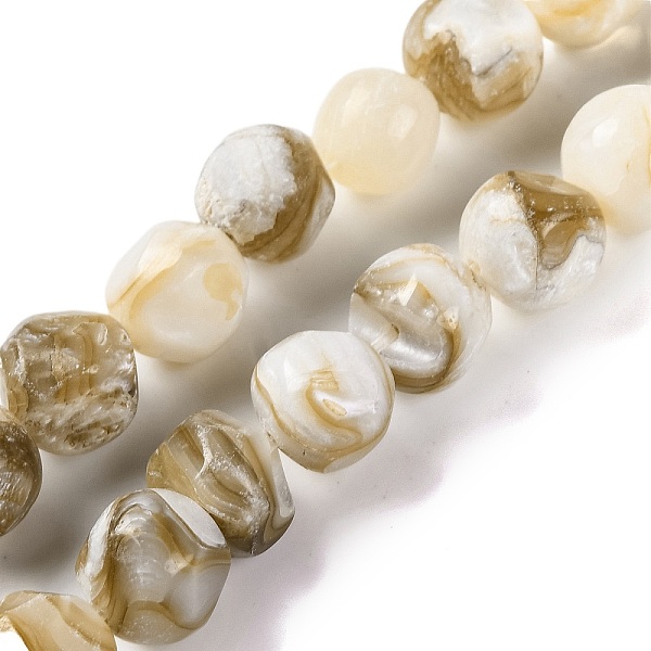 Eau douce naturelle de coquillage perles brins